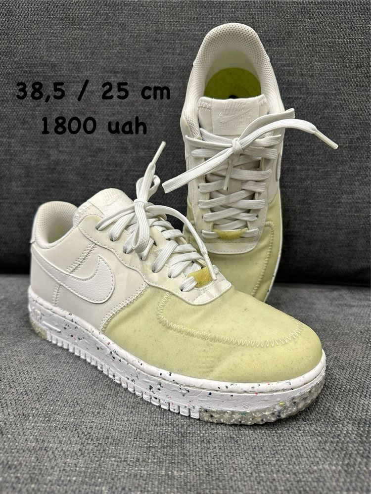 Кроссовки 38,5р Nike Air Force 1 Crater