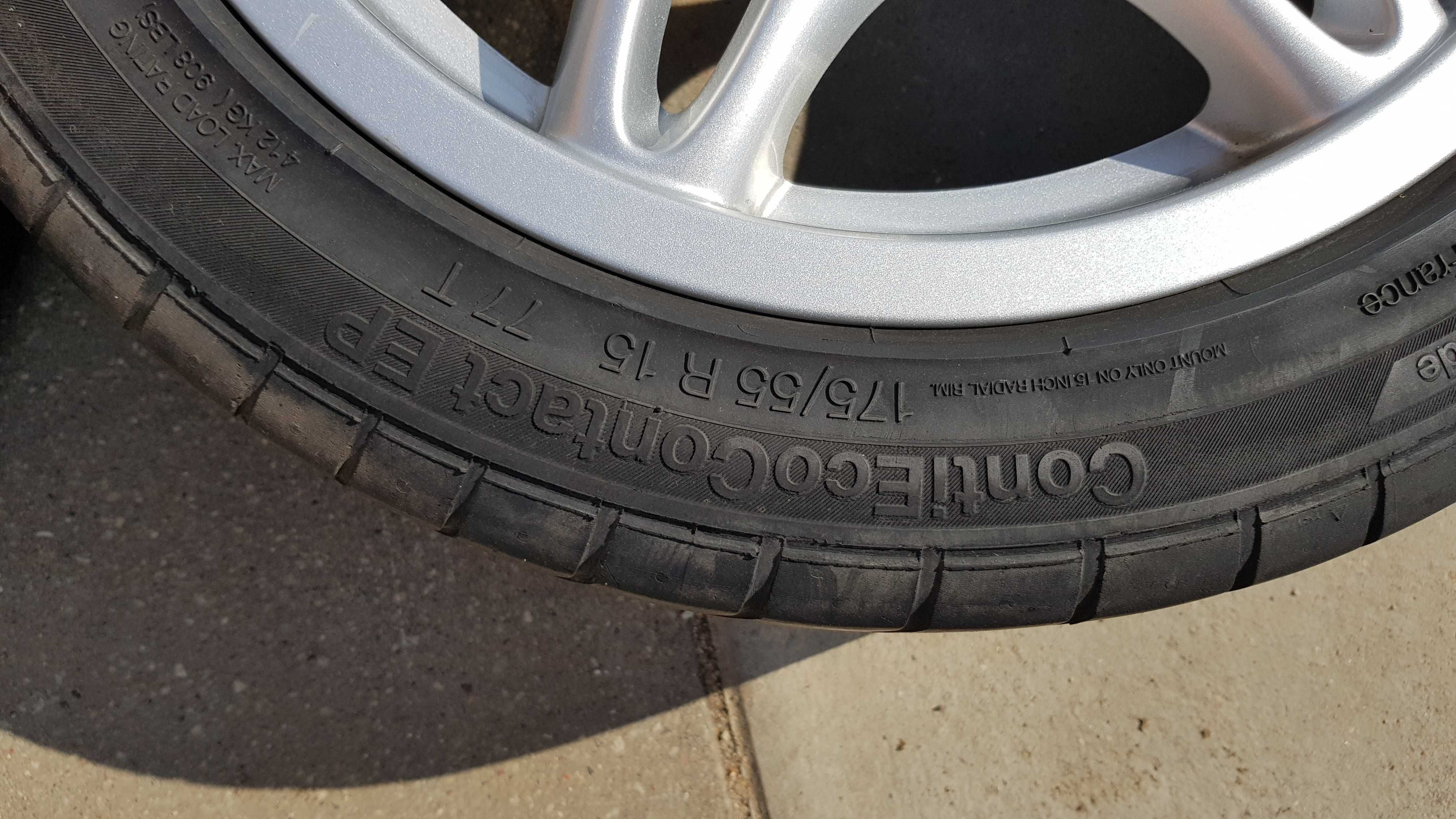 Felgi Aluminiowe 15" Smart FORTWO II 451 Komplet