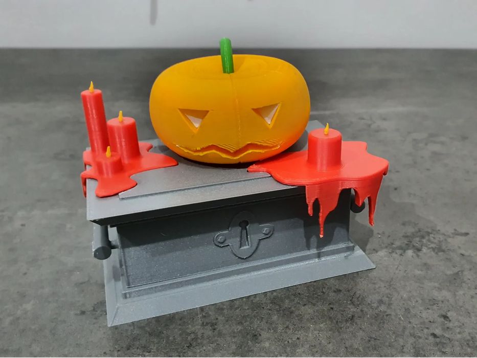 Caixa de Halloween do Team Fortress 2 para Secretária