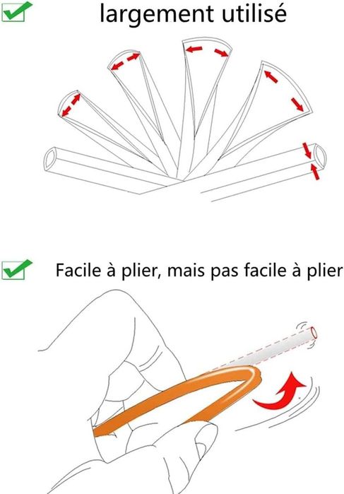 17cm Zestaw osłon na szprychy, ochraniacze na felgi motocyklowe 17cm