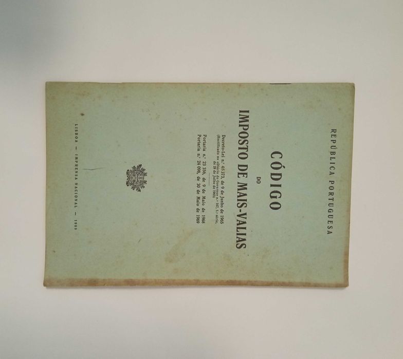 Código do imposto de mais-valias