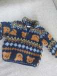 Ciepły sweter bluza polar 74