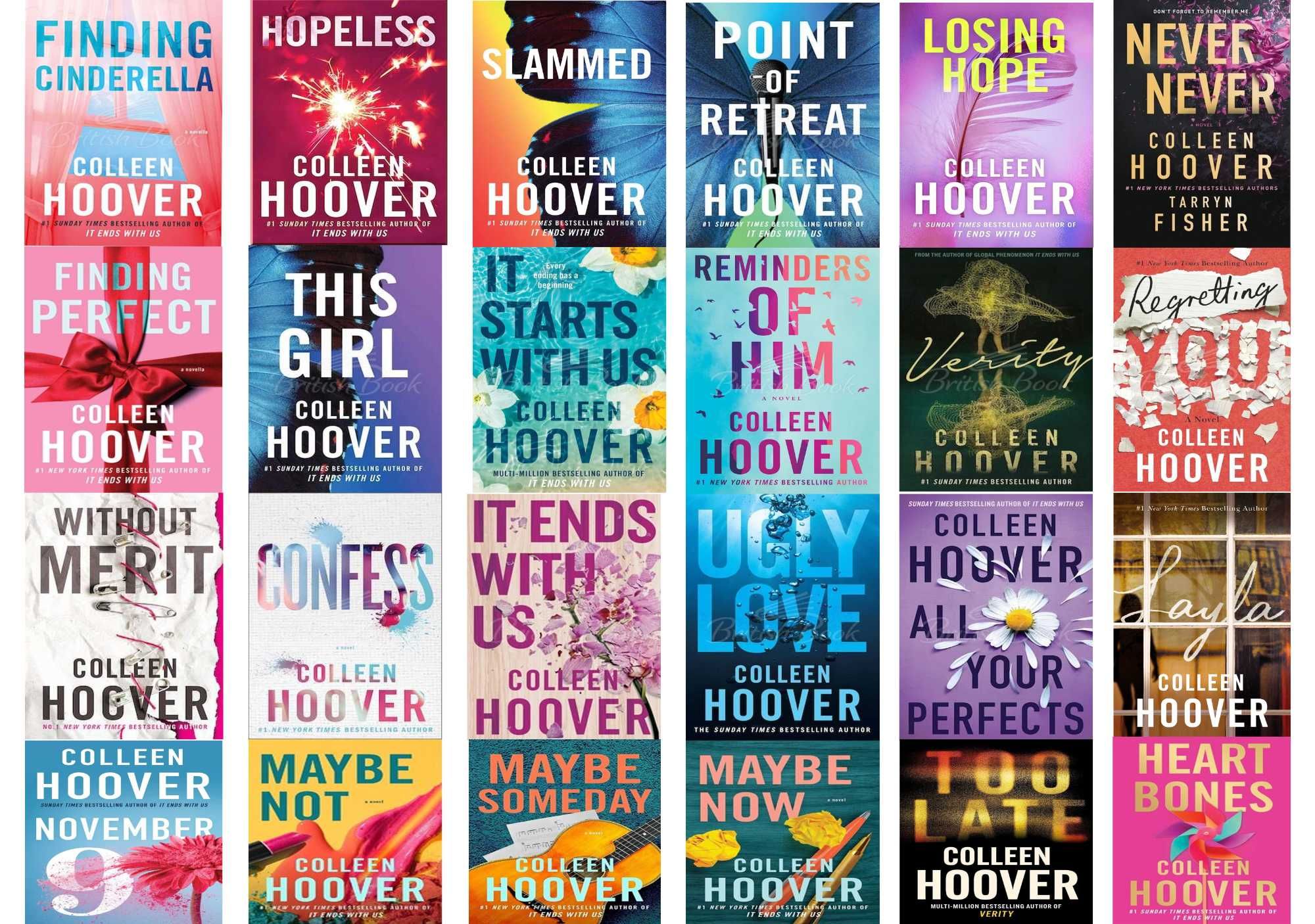 НОВІ Книги Colleen Hoover англійською мовою
