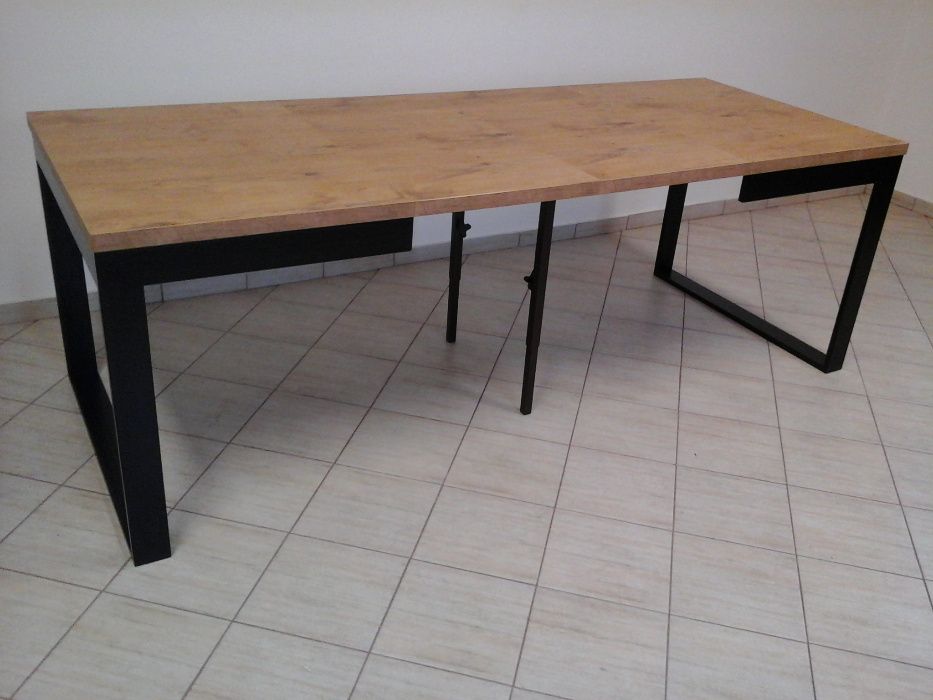 Nowoczesny stół loftowy 90x120 rozkładany do 370 cm !!!
