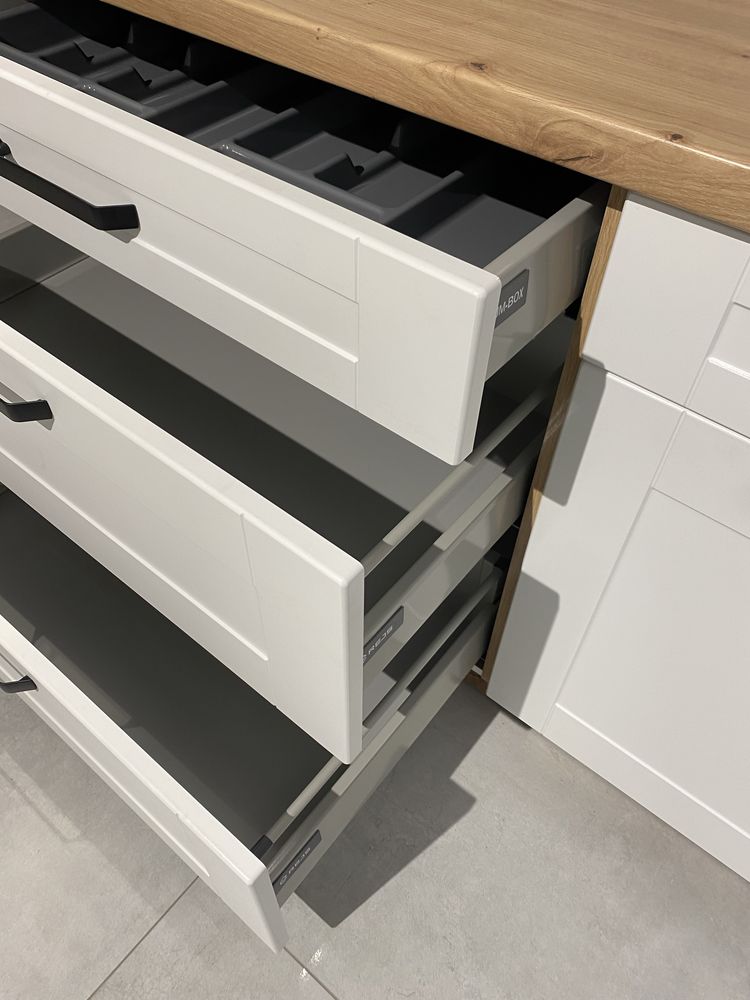 Meble kuchenne do dowolnej konfiguracji MDF 380cm kuchnie zestaw mebli