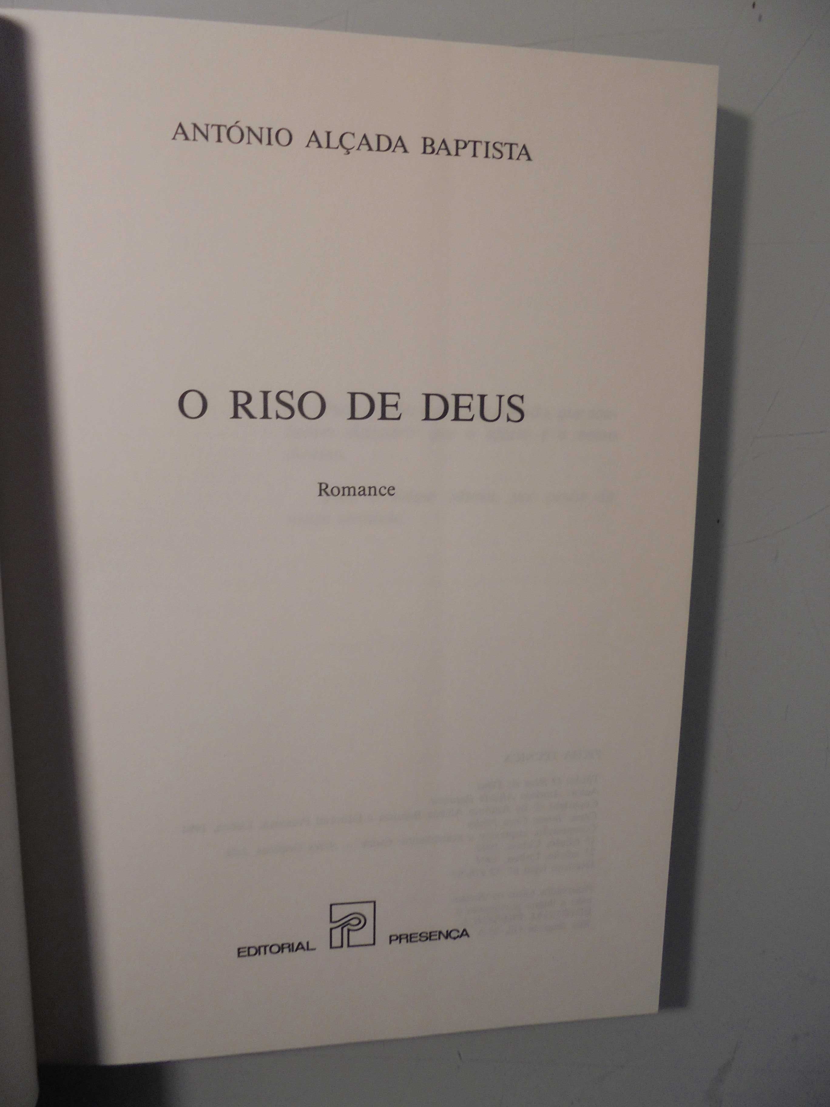Baptista (António Alçada);O Riso de Deus