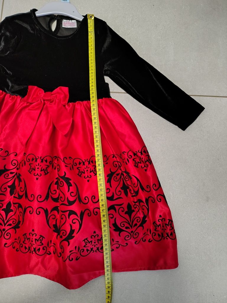 Śliczna sukieneczka So Cute rozm. 98 cm, 2-3 latka