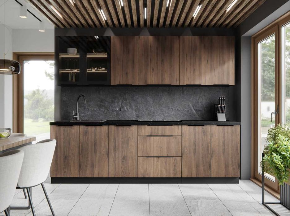 Zestaw mebli kuchennych Siena/Monza 330 na 300cm pod wymiar raty 0%