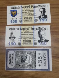 Gliwickie Bony Banknoty Pamiątkowe GKK