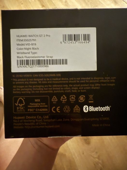 Smartwatch huawei watch gt 2pro