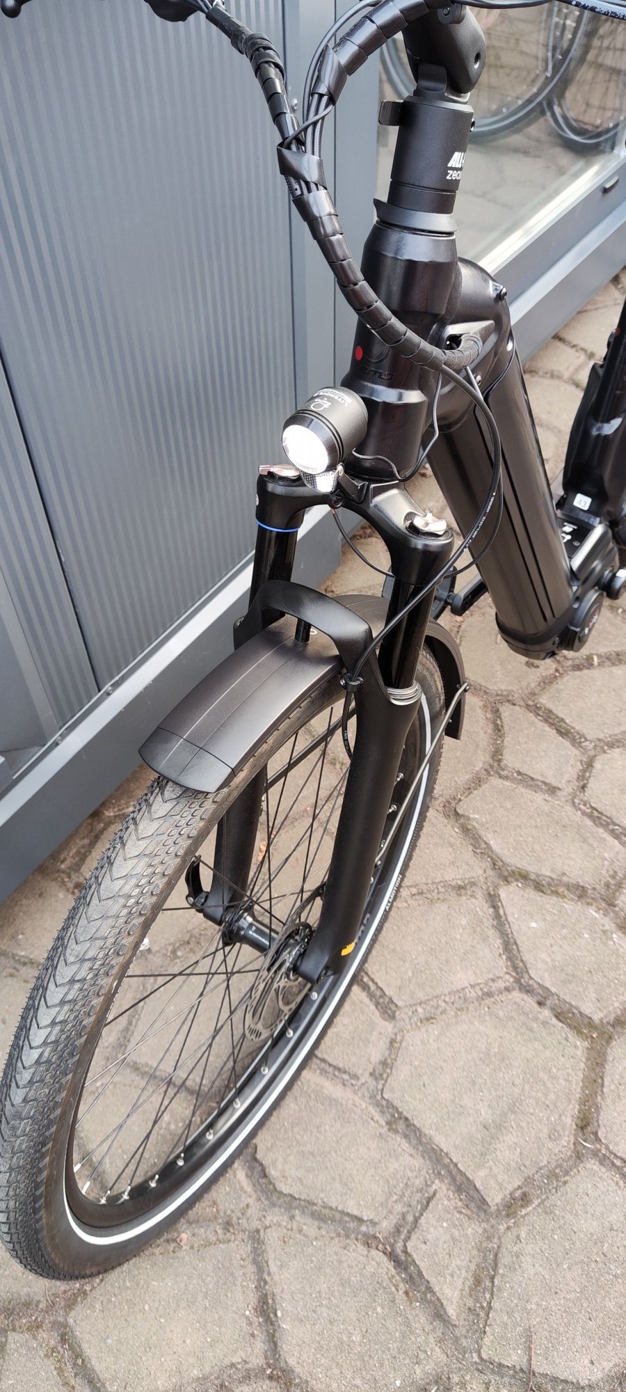 Zemo damka MTB full Bosch cx 750 wh światła stopu rabat z 28.000