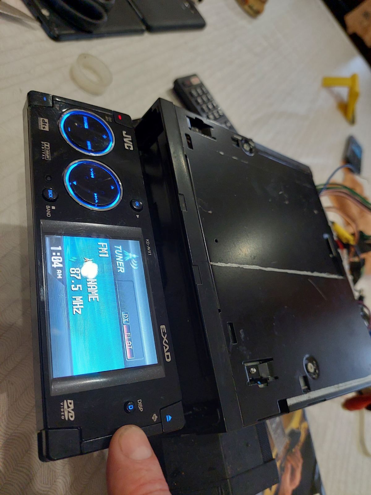 Панель для автомагнитоли JVC EXAD KD-AVX1
