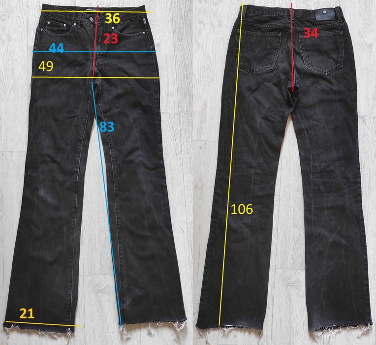 versace jeans couture джинсы брендовые черные женские клеш