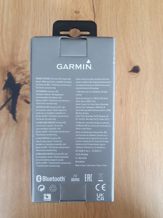Zegarek sportowy Garmin Forerunner 45S czarny