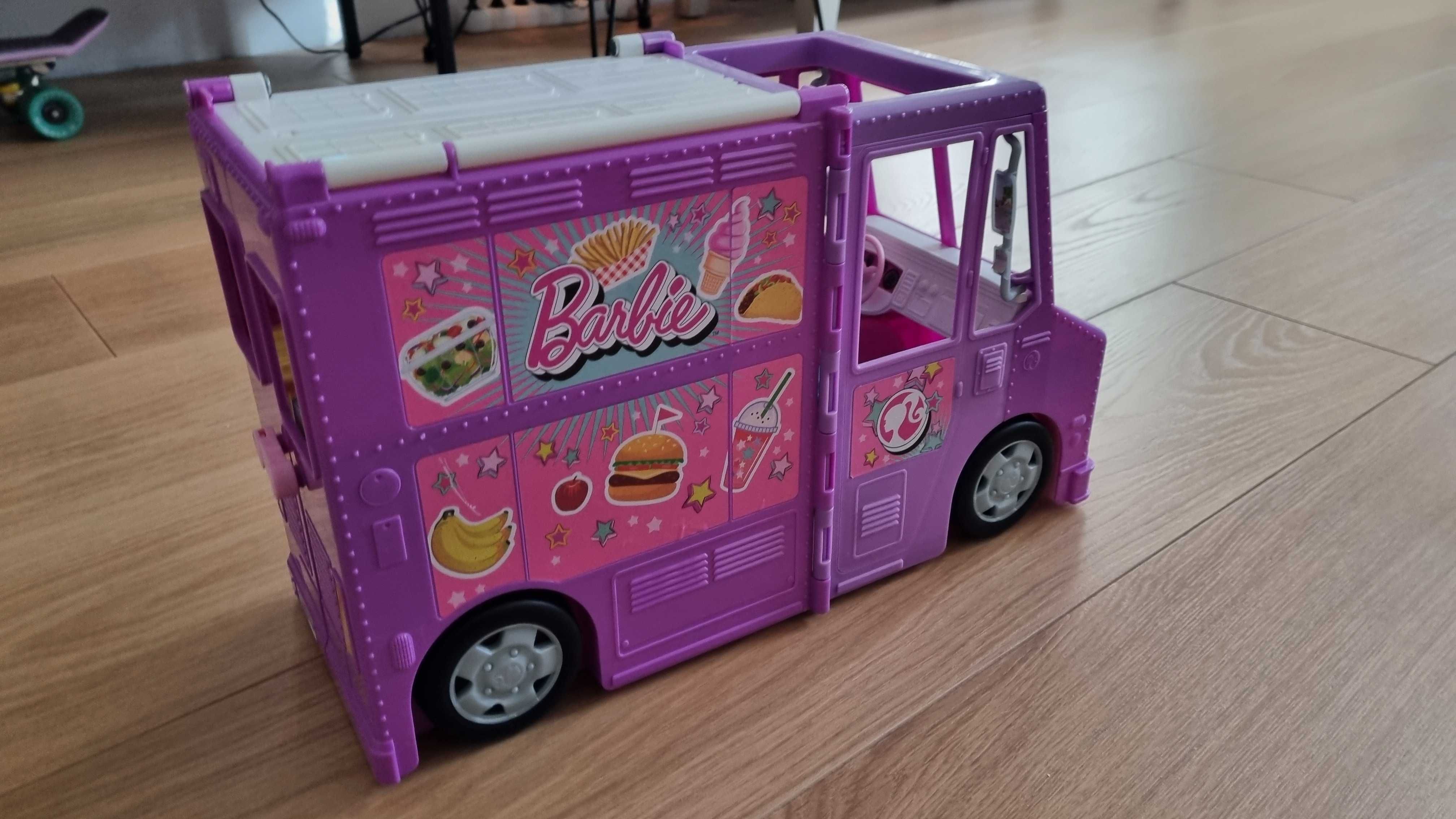 Barbie Foodtruck camper kamper bar auto rozkładane