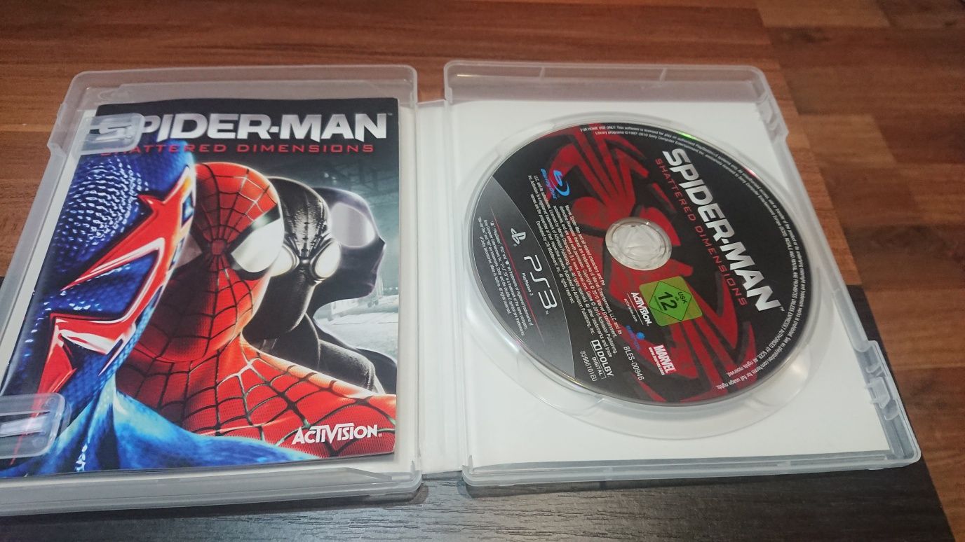 PS3 Spiderman shattered dimensions