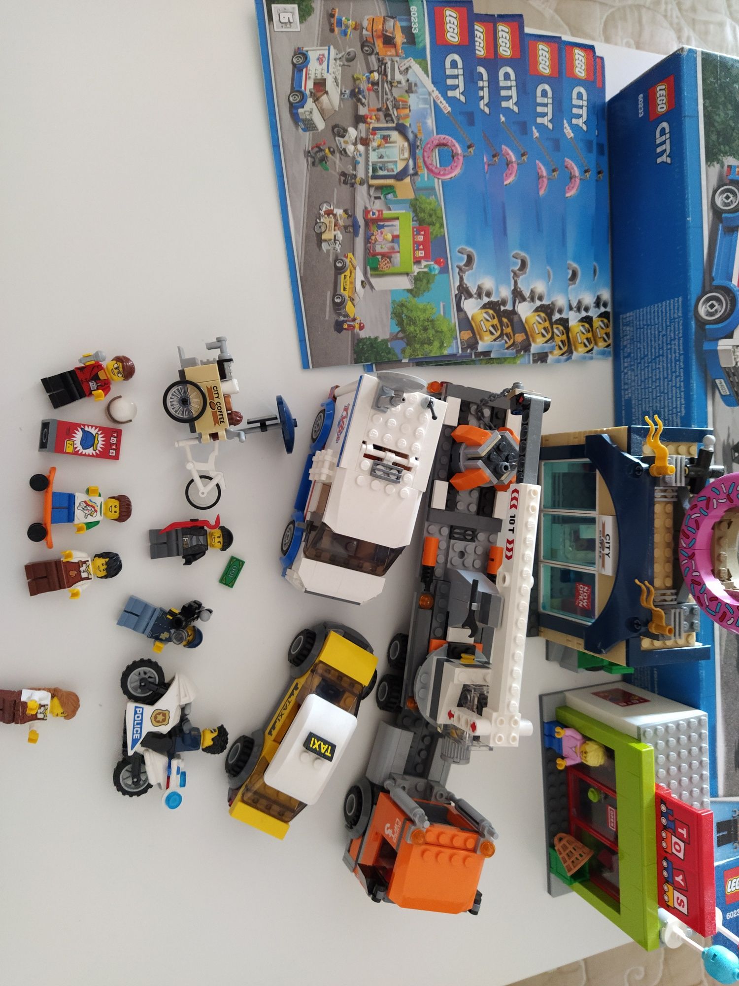 Legos city completos com caixa e manuais