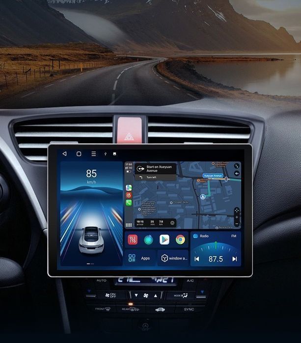 Radio nawigacja Honda Civic 9 2012 - 2017 CarPlay Android 6GB