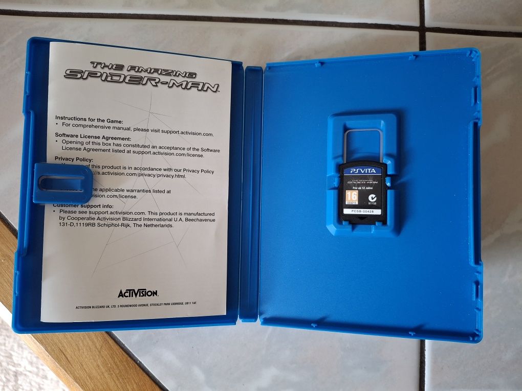 Spider man PS Vita UNIKAT spider-man