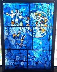 Vitral pintura de Marc Chagall "Dance"