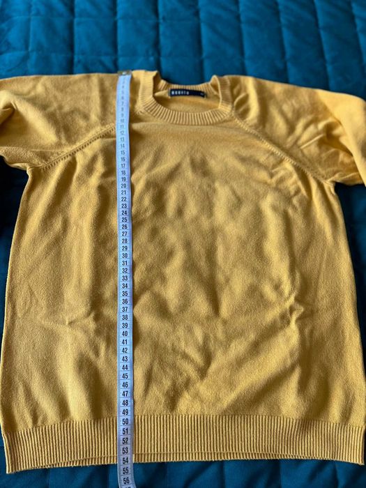 Sweter żółty musztardowy Mohito rozmiar XS stan dobry