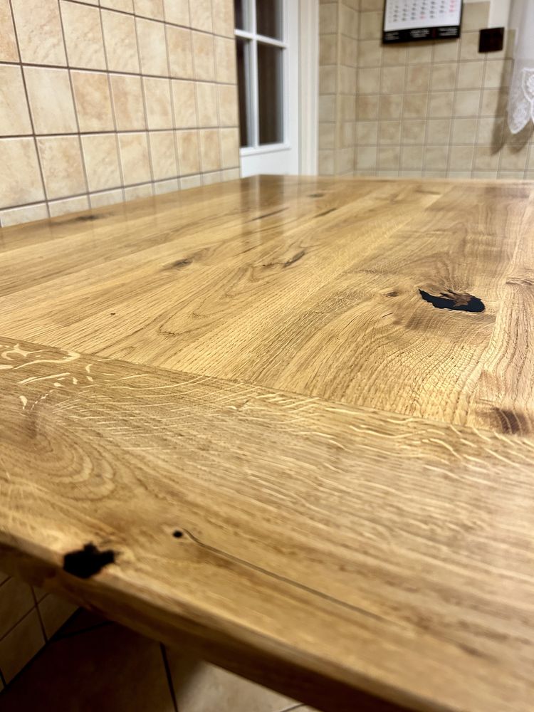 Stół debowy w stylu Loft