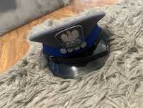 Czapka gabardynowa Policja