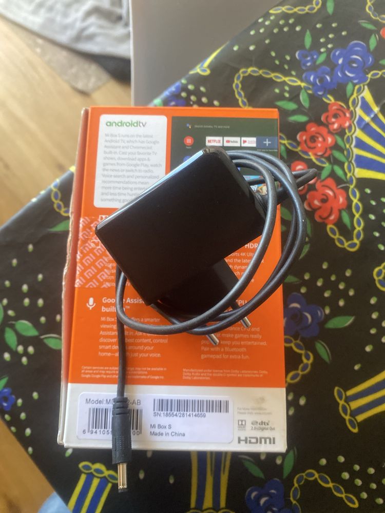 Box  -Mi Box (S) 4KUltra HD ( 3 geracao )