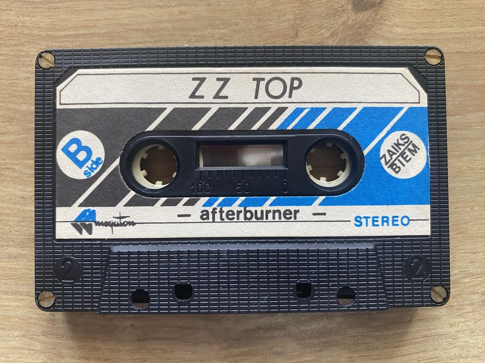 Zz top - afterburner - kaseta magnetofonowa