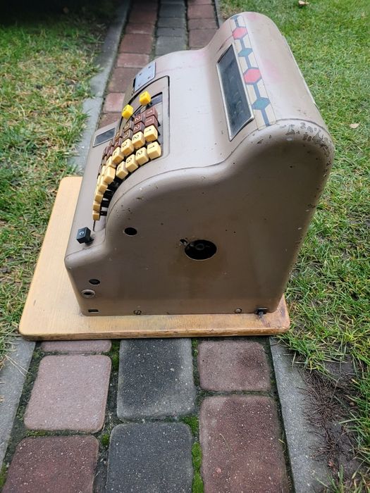 Stara kasa fiskalna retro vintage prl loft