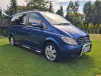 Mercedes-Benz Viano Viano, long, 6osób, orurowanie, kamera cofania, relingi, mały przebieg