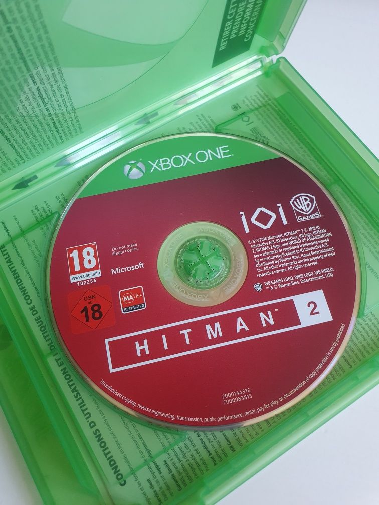 Oryginalna Gra Hitman 2 Xbox One