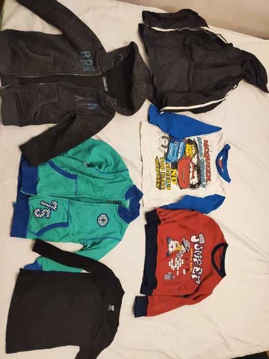Bluzka chłopięca kurtka 98/104 mcqueen zygzak 6 sztuk