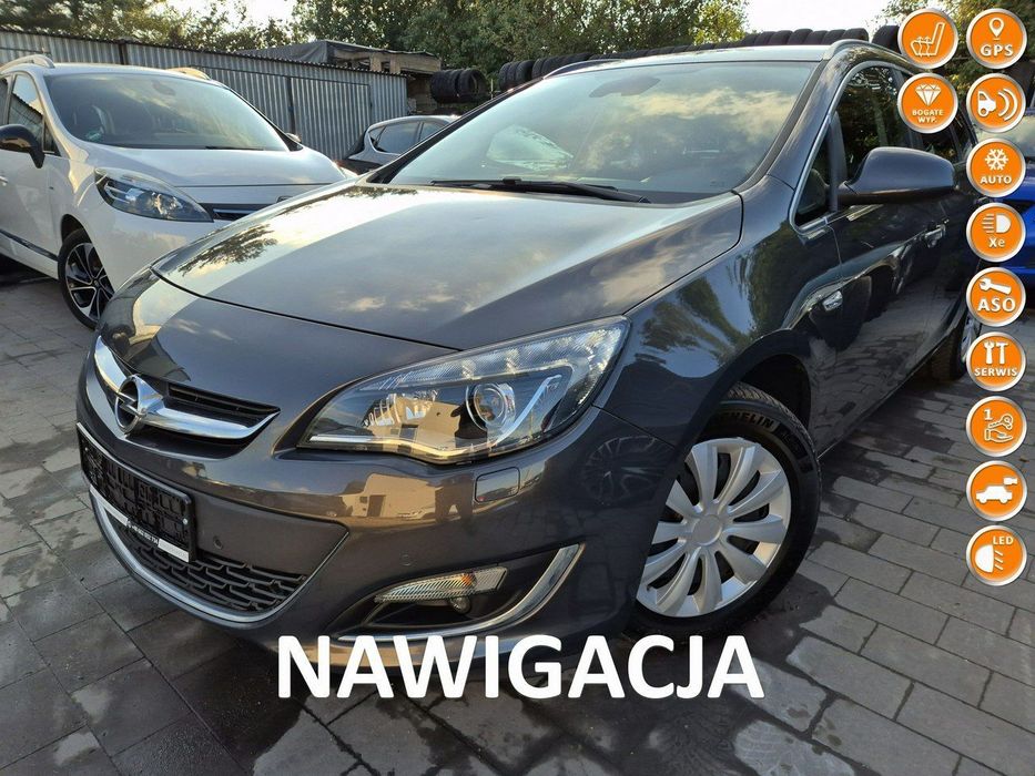 Opel Astra Astra 2.0 diesel 165km kamera BIXENON led NAVI serwis BEZYWPADEK 2016