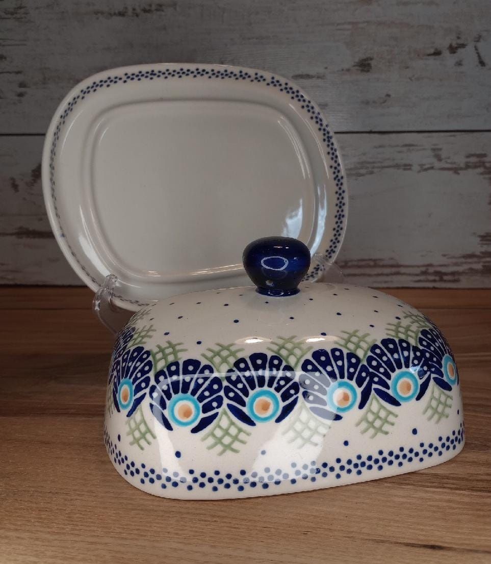 Maselnica pojemnik na ser ceramika Bolesławiec