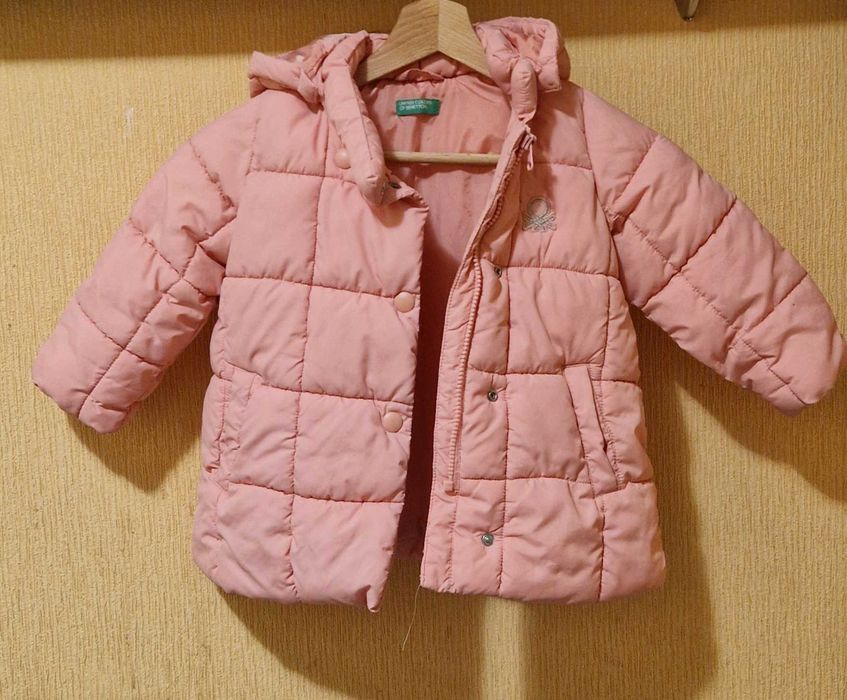 Дитяча зимова , демісезон куртка United Colors of Benetton. 90 розмір.