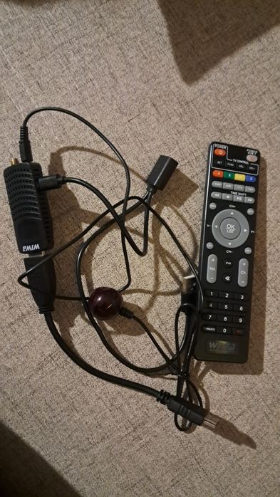 Tuner dekoder cyfrowy tv hd dvbt-t2