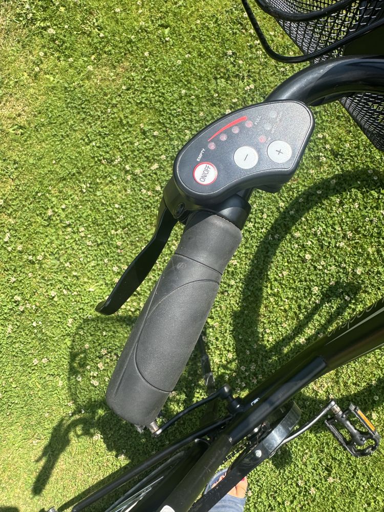 Rower elektryczny w stanie bardzo dobrym