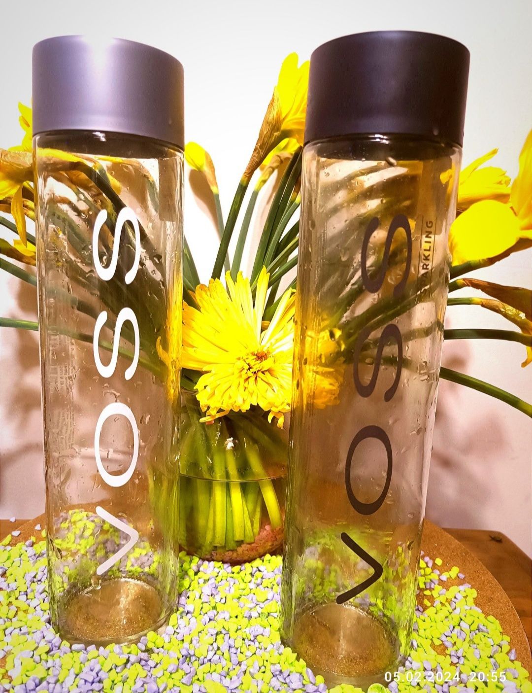 Butelka szklana voss 800ml