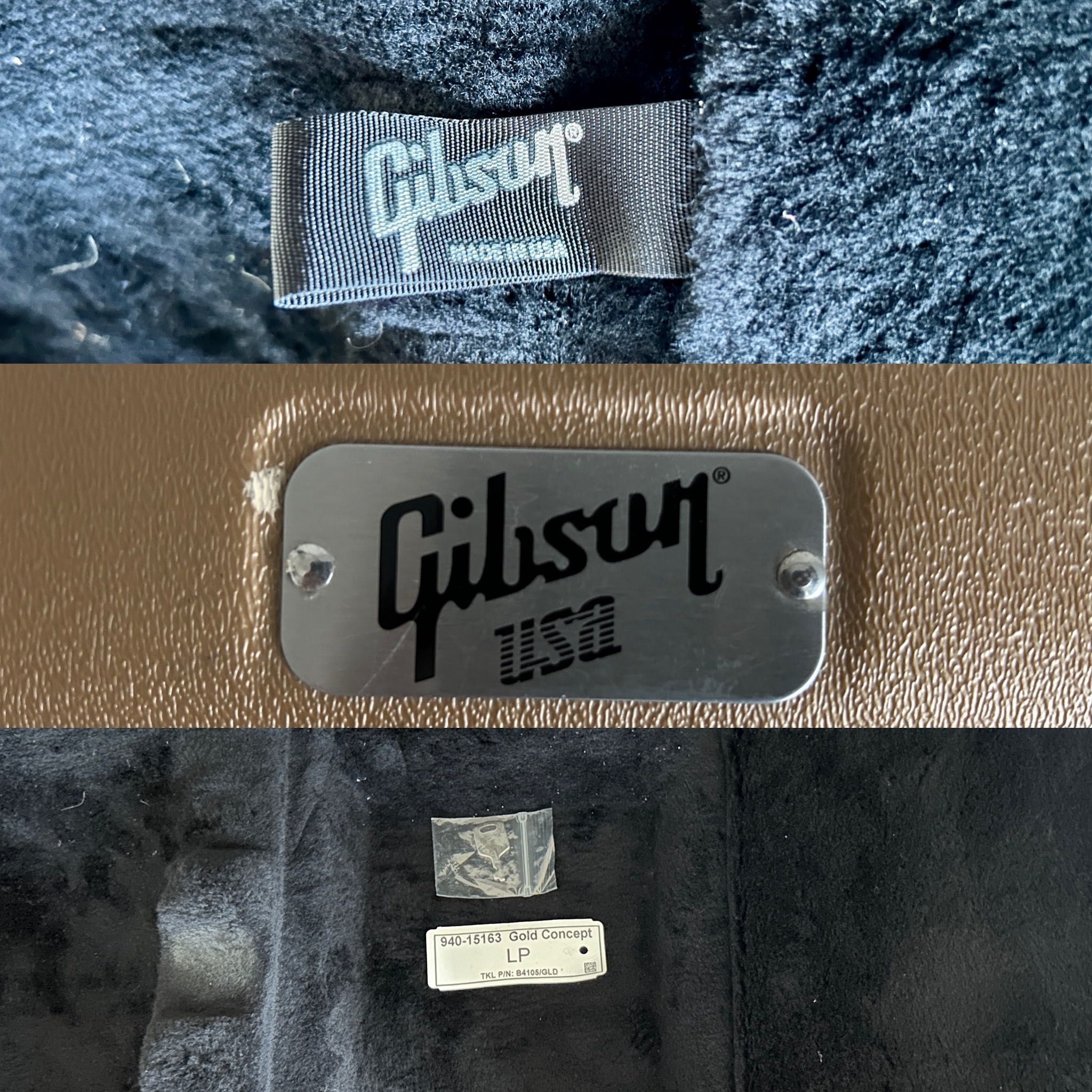 Futerał Case Gibson Les Paul Gold Shell