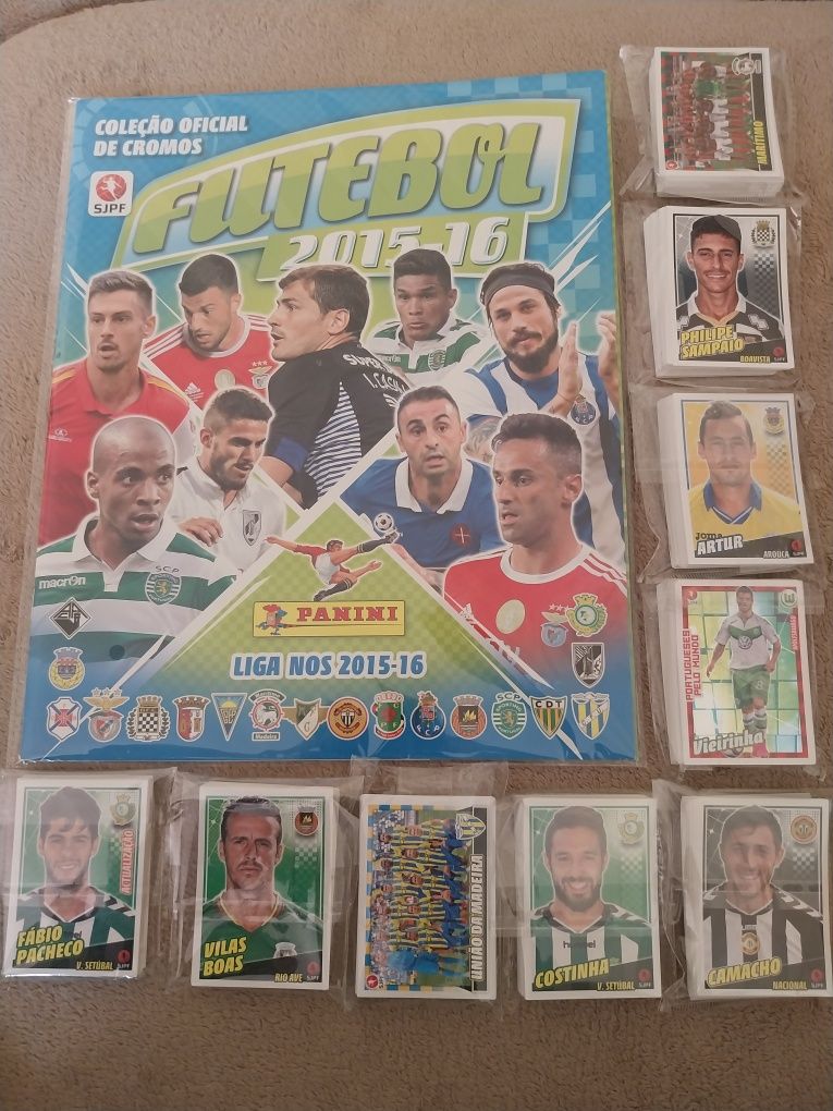 Liga Nos 2015/16 caderneta+cromos