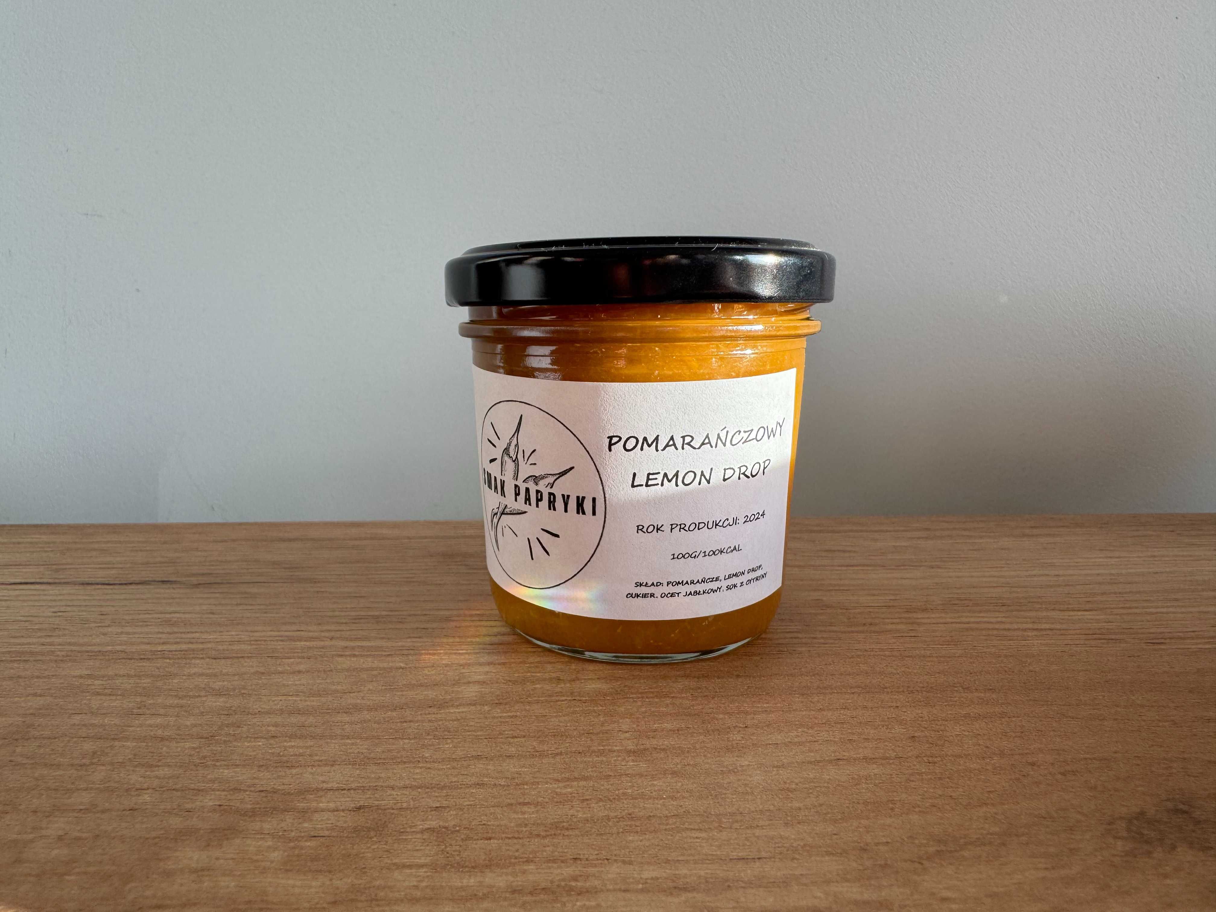 Konfitura "Pomarańczowy Lemon Drop" - Smak Papryki