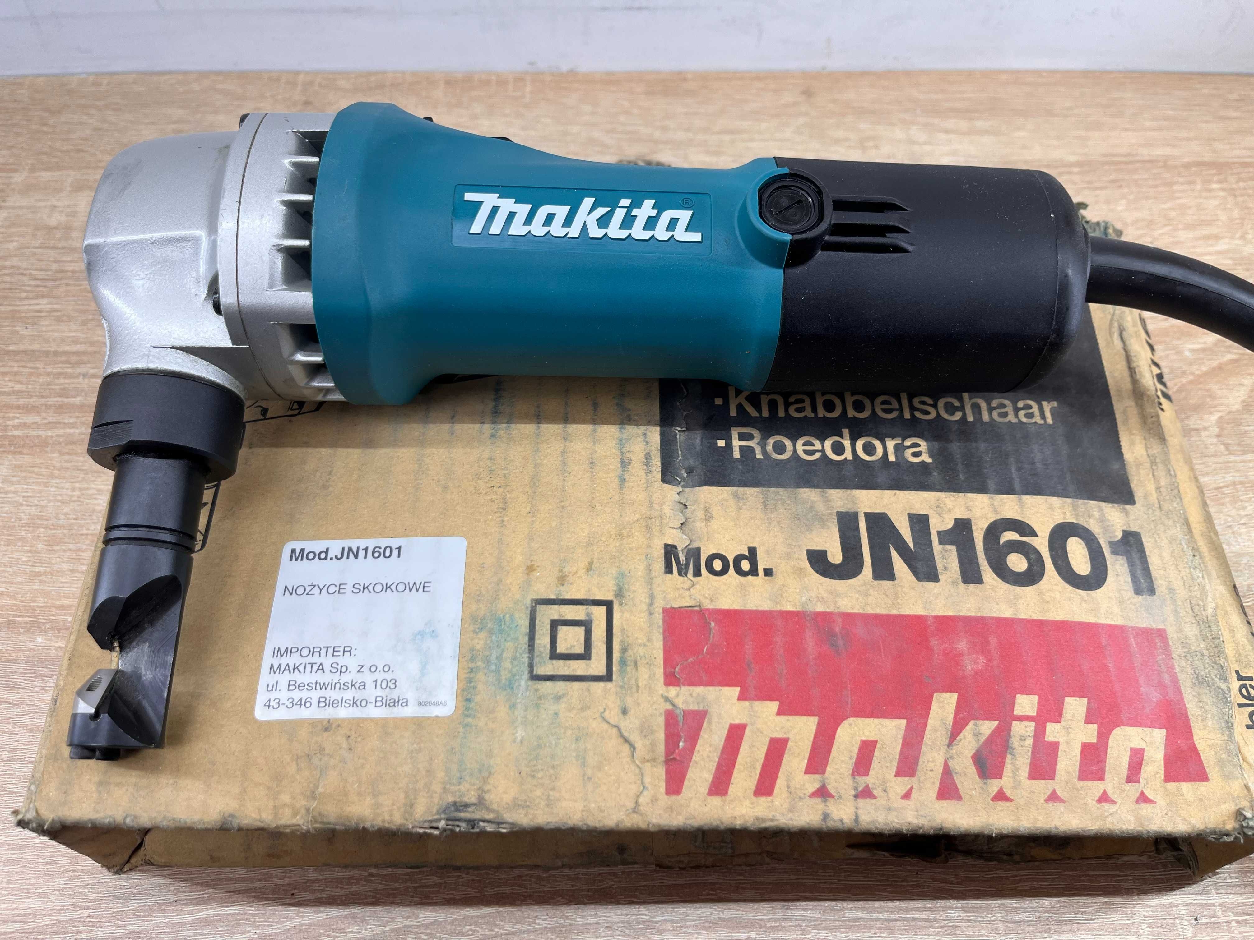 Makita JN1601 Nibbler Nożyce skokowe do blachy 550W