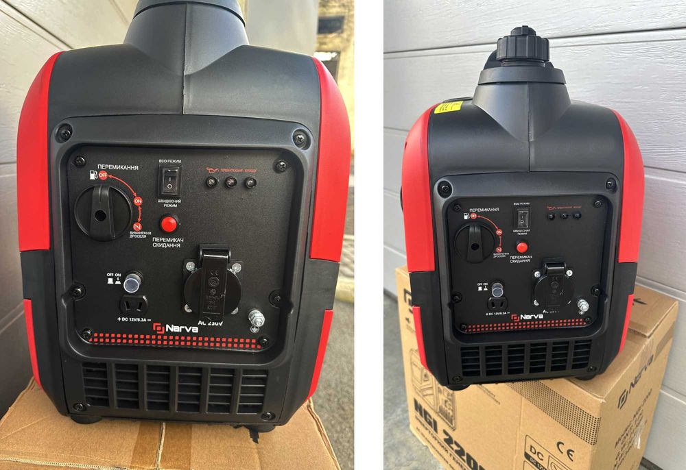 Генератор инверторный бензиновый NARVA NGI-2200 2,0-2,2 кВт ТОП ПРОДАЖ