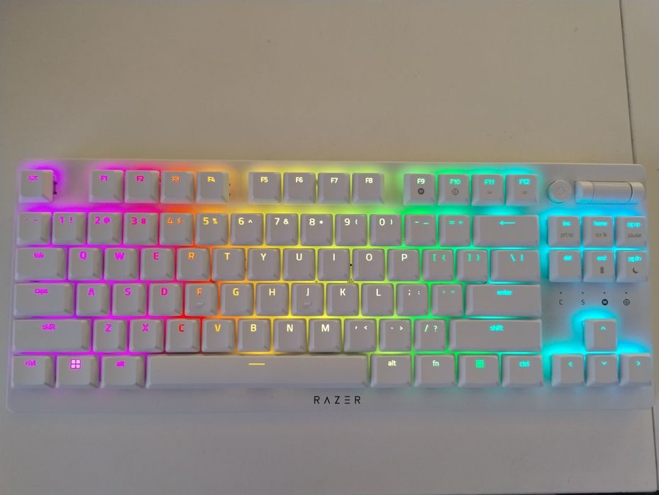 Клавіатура Razer Deathstalker v2 pro white tkl (ідеальний стан!)