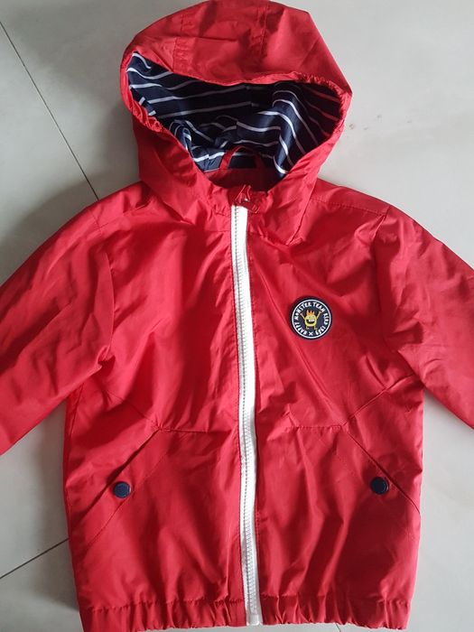Kurtka wiatrówka 104 98 Reserved Kids cienka kurteczka z kapturem