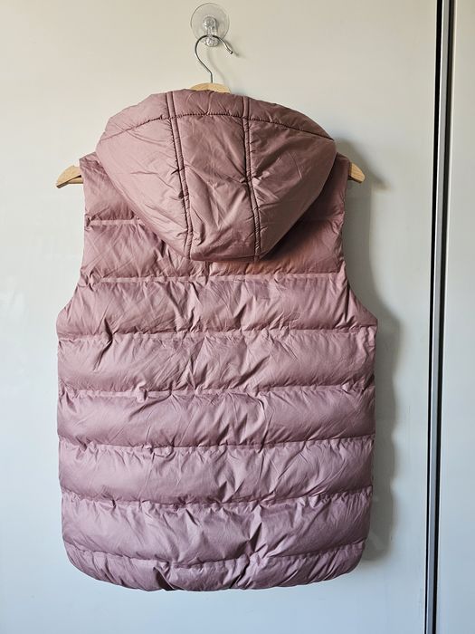 Pikowana kamizelka Zara r. 140 pudrowy róż