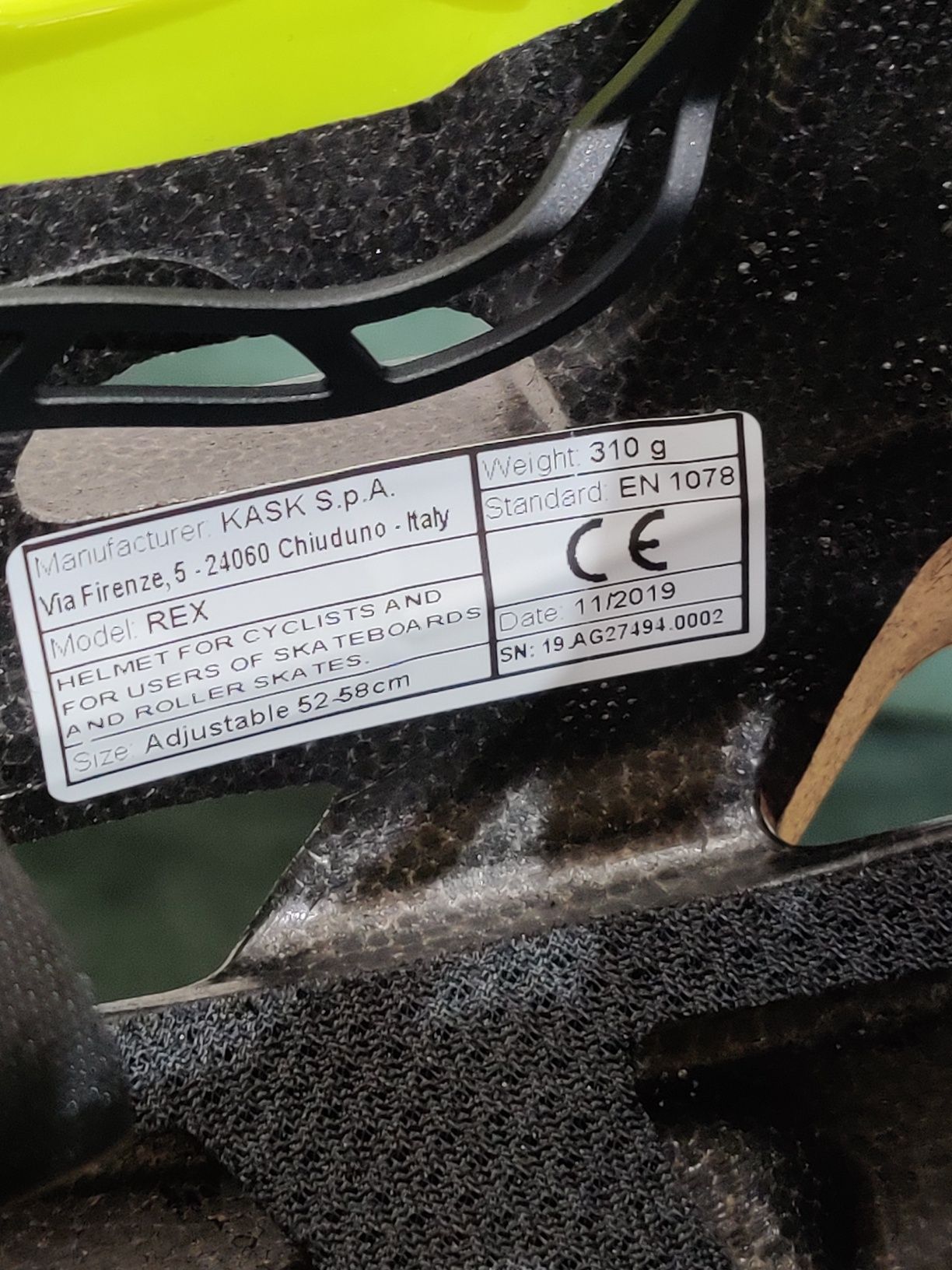 Kask marki KASK rex mtb M oryginał