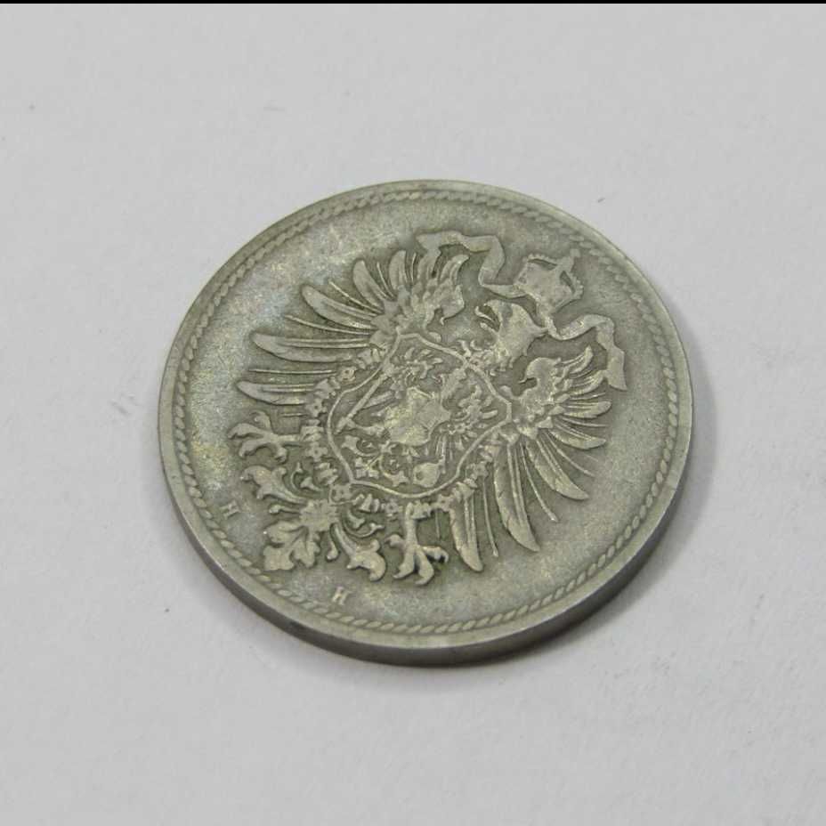 1876H German Reich 10 Pfennig Coin (PRICE REDUCTION!)