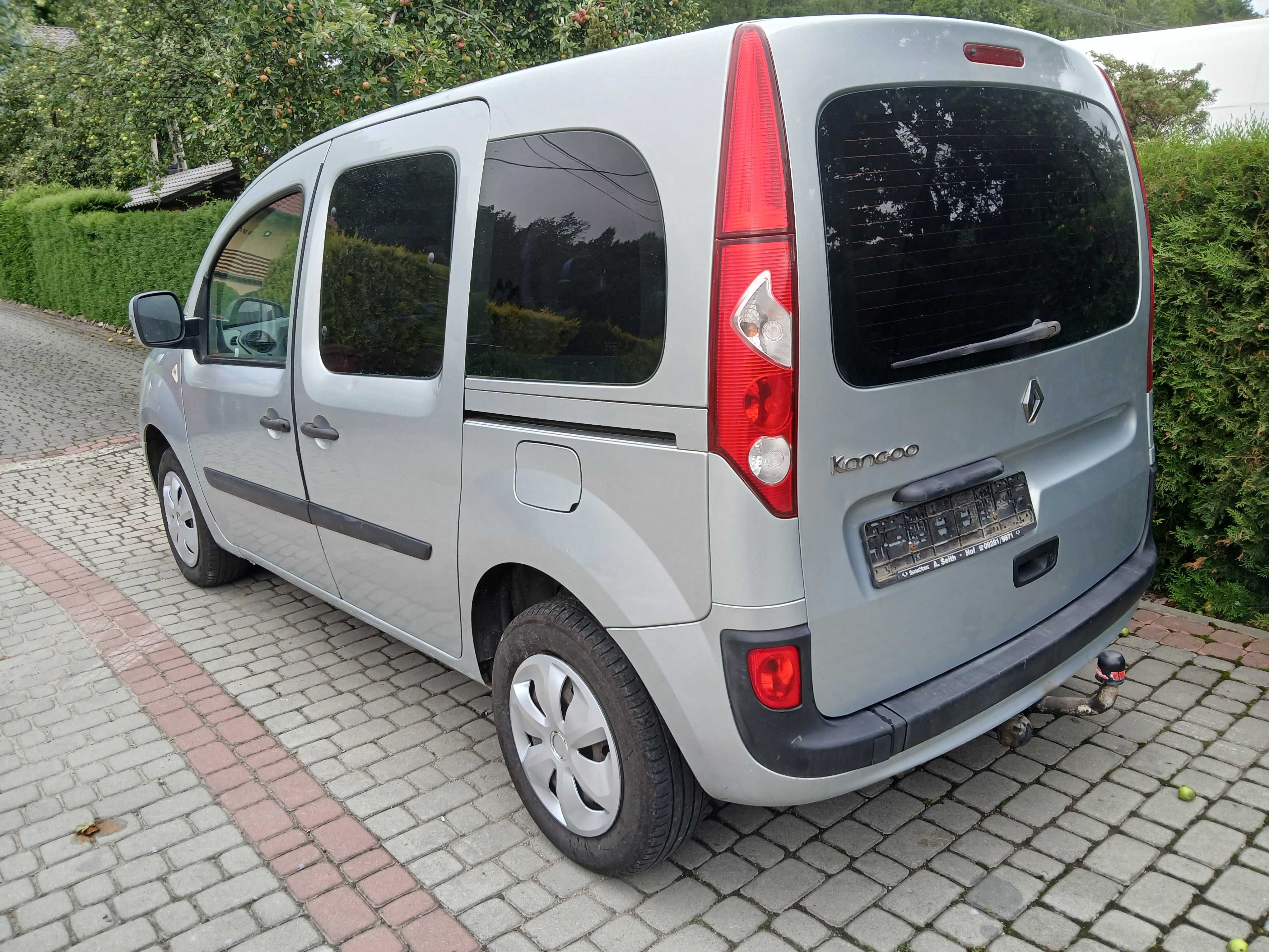 Kangoo 1.6ben-87koni, Klima,serwisowany